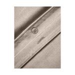 Light Brown Cotton Flannel Duvet Cover (Biba) 155x220