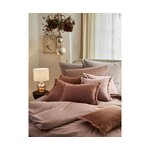 Light Brown Cotton Flannel Duvet Cover (Biba) 155x220