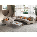 Smėlio spalvos dešininio kampo sofa (Angel Cerdá)