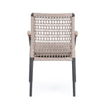 Beige wicker garden chair (maddox)