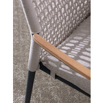 Beige wicker garden chair (maddox)