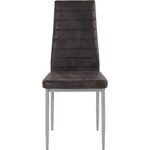 Антрацитово-серый стул
