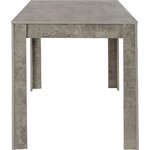 Gray dining table (lynn) (120x80)
