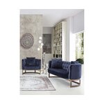 Golden floor lamp coralie (bizzotto) with a beauty flaw