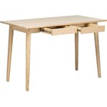 Oak desk marte (actona) small beauty defect