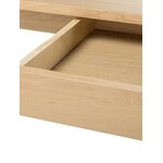 Oak desk marte (actona) small beauty defect