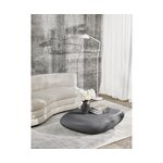 Журнальный столик серого дизайна (pietra) с изъянами красоты