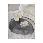 Gray design coffee table (pietra) with beauty flaws