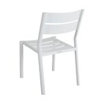 Белый садовый стул Delilah (брафаб) цел