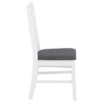 White-gray chair (fullerton)