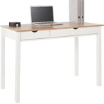 White desk with 2 drawers (gava)