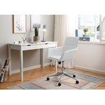 White desk with 2 drawers (gava)