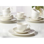 Valkoinen astiasto 18-osainen perus valkoinen (villeroy &amp; boch)