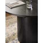 Black Extendable Dining Table (Filo) 120/160x120