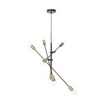 Black and Gold Pendant Lamp (Visby)