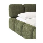 Зеленая дизайнерская кровать (тайла)200х200