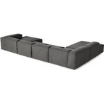 Dark Gray Large Modular Corner Sofa (Lennon)