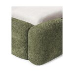 Зеленая дизайнерская кровать (тайла)200х200