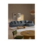 Grey Large Corner Sofa (Tribeca)