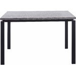 Стол обеденный черно-серый (120х90)