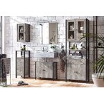 Gray-black washbasin cabinet (chris)