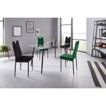 Glass dining table (140cm) (danny)