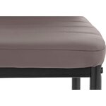 Cappucino leather chair (sandy)