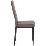 Cappucino leather chair (sandy)