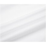 Valkoinen flanelli vuodevaatteet setti (biba) 155x220cm + 80x80cm kokonaisena, salin näyte