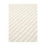 Natural white woven wool carpet (amaro) 160x230cm whole, in a box