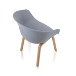 Light gray chair mork (tomasucci)