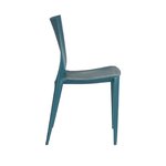Zils dizaina krēsls matilda (Aleksandra māja)