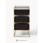 Brown Design Chest of Drawers (Lyle)