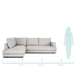 Hall corner sofa (tribeca)