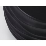 Black coffee table wave (bizzotto)