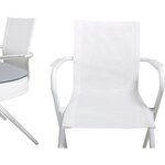 Balta sodo kėdė Alina (įmonės dizainas)