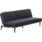 Tamsiai pilka sofa-lova Hayley (fabāle)