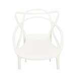 Valkoinen design-tuolimestari (kartelli) ehjä