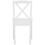 Balta medžio masyvo kėdė (sonoma)
