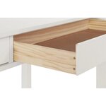 White desk with 2 drawers (gava)