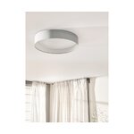 Light gray ceiling light (helen) for a whole year