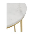 A marble coffee table (alys) for a whole year