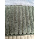 Tamsiai žalia sofa-lova su lentyna (Napoli L) Comfort