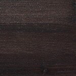 Tamsiai ruda medžio masyvo sieninė spintelė su stiklu (kubrika)
