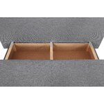 Gray sofa bed polly (collection ab) intact