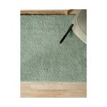 Blue-green fluffy microfiber carpet (leighton) 120x180 intact