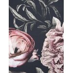 Tume Lilleline Satiinist Padjapüür 2tk (Blossom) 40x80