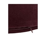 Tamsiai violetinis aksominis pagalvės užvalkalas (dana) 50x50 visas