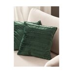 Žalias aksominis pagalvės užvalkalas (lola) nepažeistas
