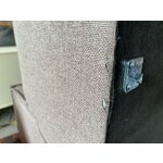 Светло-коричневый большой модульный диван (леннон) с косметическим дефектом